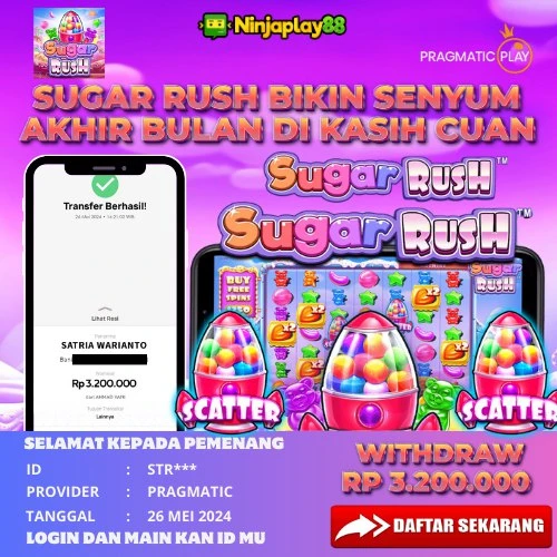 KEMENANGAN BERMAIN DI SUGAR RUSH